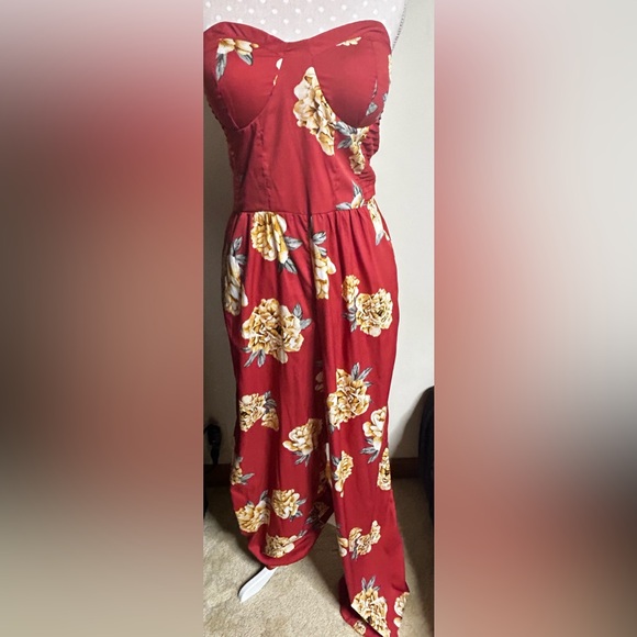 Band of Gypsies floral jumpsuit - Picture 2 of 5